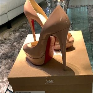 Christian Louboutin Lady Peep 150 Patent Calf